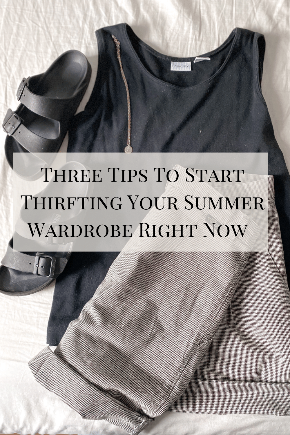 Three tips to Start Thrifting your summer wardrobe right now