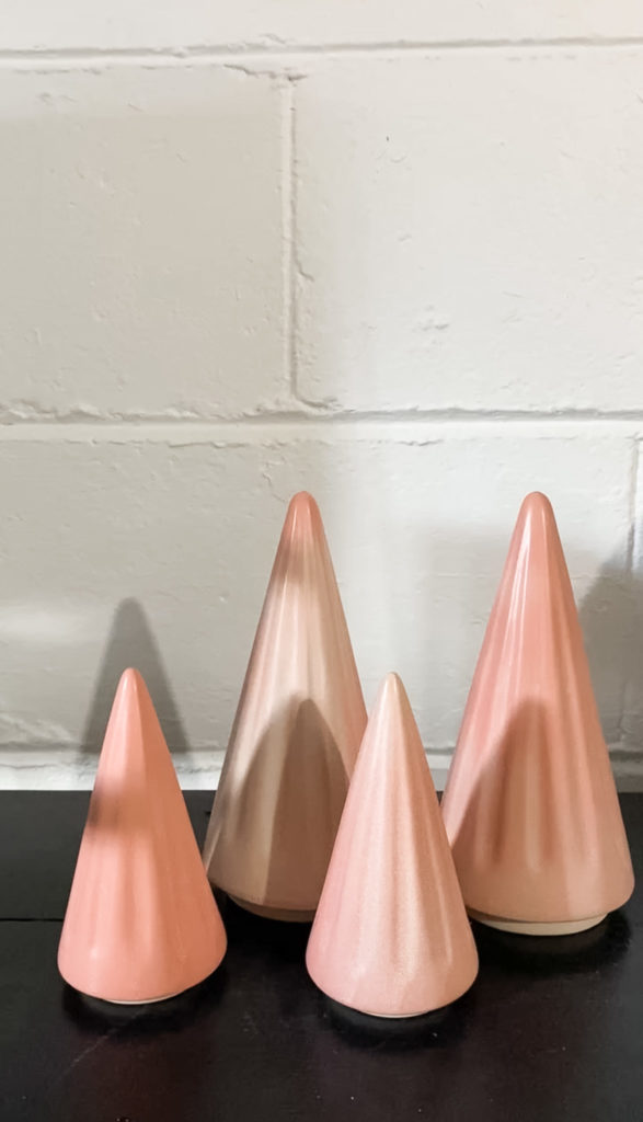 painted christmas decor