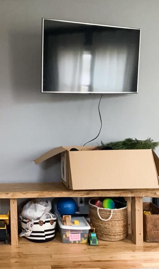 faux mantle