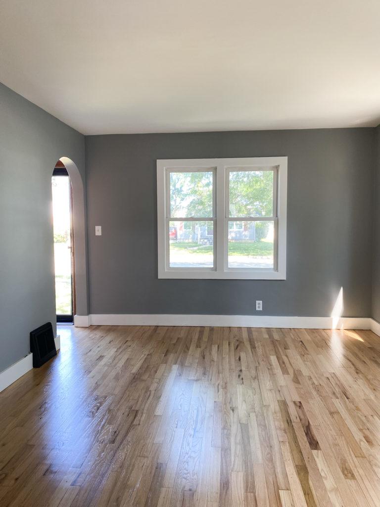 living room before