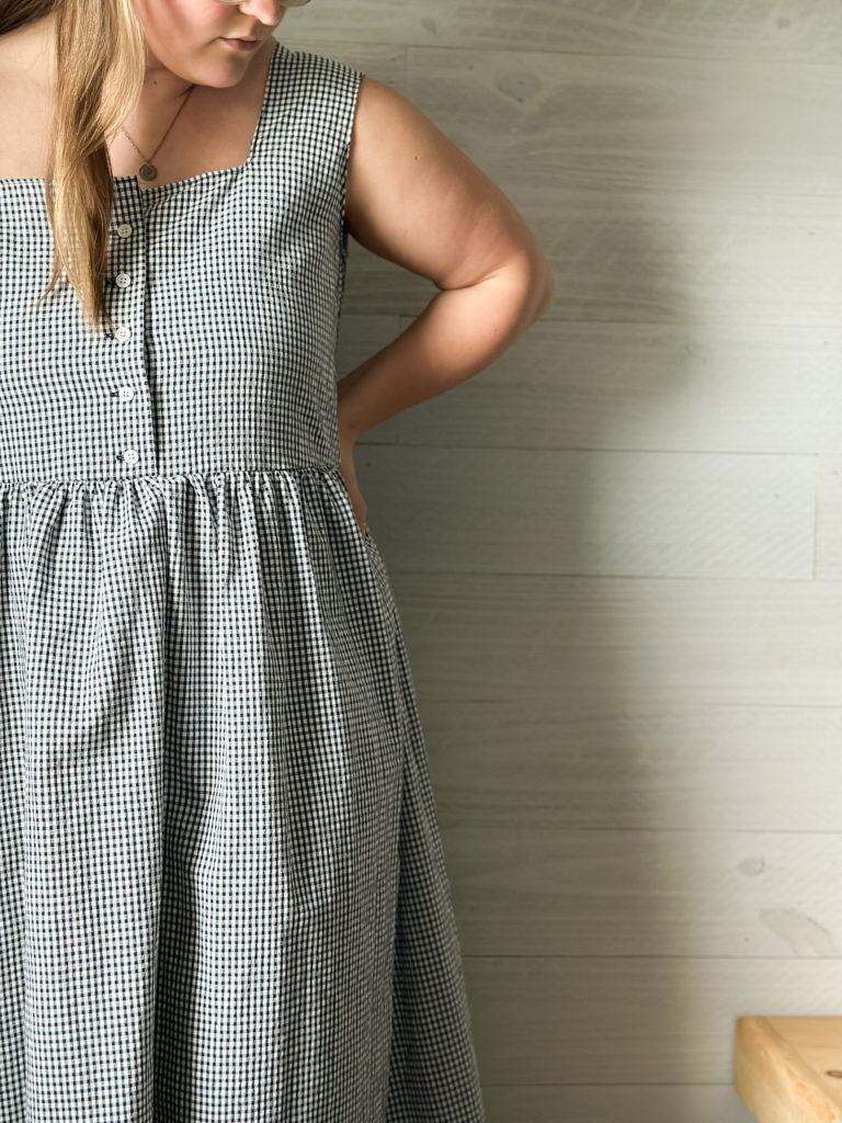 gingham dress