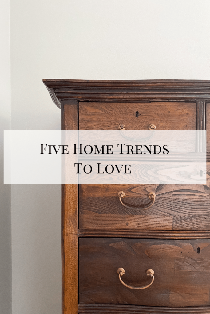 five home trends to love