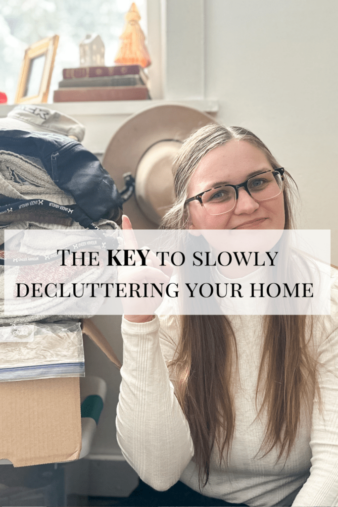 key to slow declutter