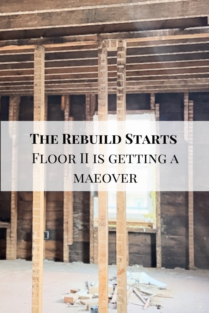 the rebuild starts