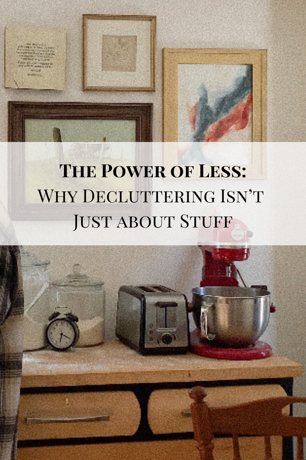 decluttering